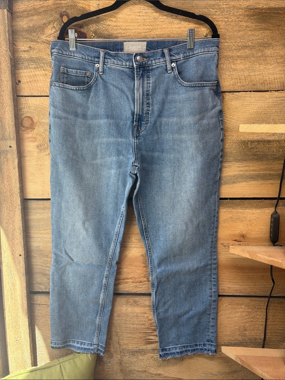 Everlane Original Cheeky Jean - Light Blue Denim